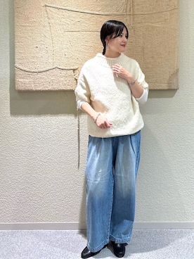 「秋フェスコーデ」｜秋山 里織さん（レディース・158cm）の秋コーディネート