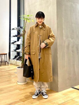 秋山 里織さん(レディース・158cm)の秋コーディネート