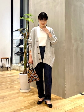 秋山 里織さん（レディース・158cm）の秋コーディネート