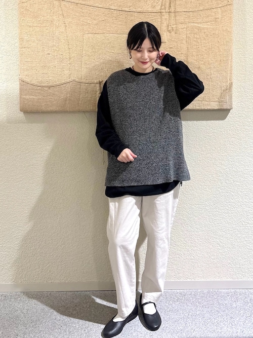 新品✨タグ付 かぐれ ドライコットンニット ベスト 黒 かぐれ｜ドライコットンニットベスト | Rakuten Fashion(楽天