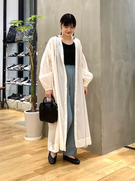 秋山 里織さん（レディース・158cm）の春コーディネート