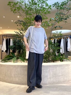 秋山 里織さん(レディース・158cm)の秋コーディネート