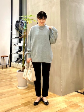 秋山 里織さん（レディース・158cm）の秋コーディネート