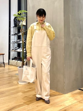 秋山 里織さん(レディース・158cm)の春コーディネート