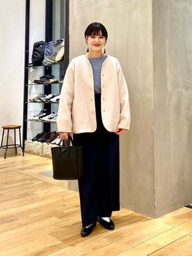 秋山 里織さん(レディース・158cm)の春コーディネート