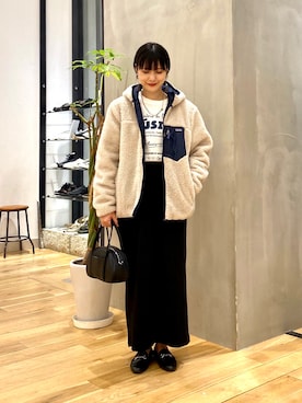 秋山 里織さん(レディース・158cm)の秋コーディネート