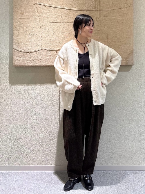 2サイズ展開』ペルーニットカーディガン（ニット/セーター）｜かぐれ