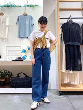 秋山 里織さん（レディース・158cm）の秋コーディネート