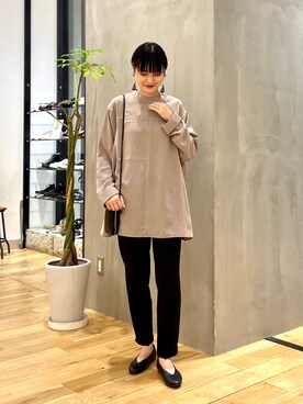 秋山 里織さん(レディース・158cm)の秋コーディネート