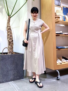 秋山 里織さん（レディース・158cm）の夏コーディネート