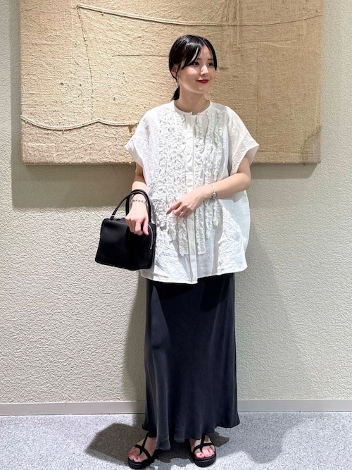 『2サイズ展開』キュプラスカート
