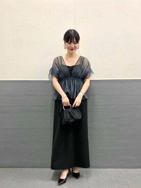秋山 里織さん（レディース・158cm）の秋コーディネート