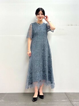 秋山 里織さん(レディース・158cm)の冬コーディネート