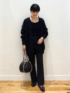 秋山 里織さん（レディース・158cm）の秋コーディネート