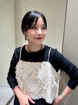 秋山 里織さん(レディース・158cm)の秋コーディネート