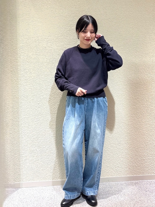 フェードデニムイージーパンツ（デニムパンツ）｜かぐれ（カグレ）の