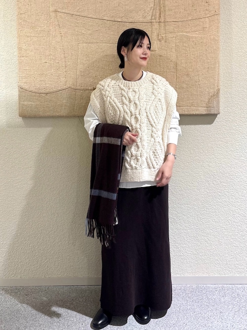 【タグ付新品】かぐれ　コットンクルーネックプルオーバーシャツ　ブラック カグレ かぐれ コットンクルーネックプルオーバーシャツ （ブラック