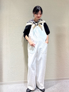 「アイテム（財布/小物）」を使った、秋山 里織さん（レディース・158cm）の秋コーディネート