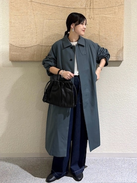 「アイテム（雑貨/ホビー）」を使った、秋山 里織さん（レディース・158cm）の秋コーディネート