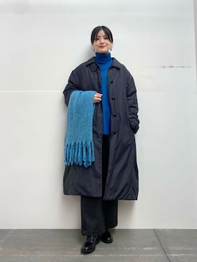 別注』野尻美穂×NANGA×DOORS DOWN COATを使った人気ファッション