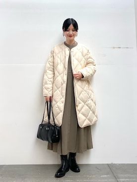 秋山 里織さん（レディース・158cm）の秋コーディネート