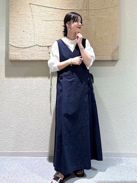 秋山 里織さん（レディース・158cm）の春コーディネート