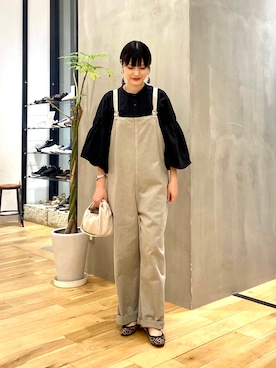 秋山 里織さん（レディース・158cm）の秋コーディネート