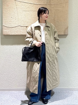 「アイテム（その他雑貨）」を使った、秋山 里織さん（レディース・158cm）の秋コーディネート
