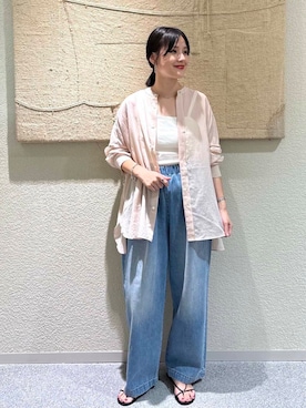 「URBAN RESEARCH ROSSO WOMEN（アーバンリサーチ　ロッソ）のアイテム」を使った、saoriさん（レディース・158cm）の夏コーディネート