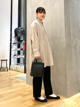 秋山 里織さん（レディース・158cm）の春コーディネート