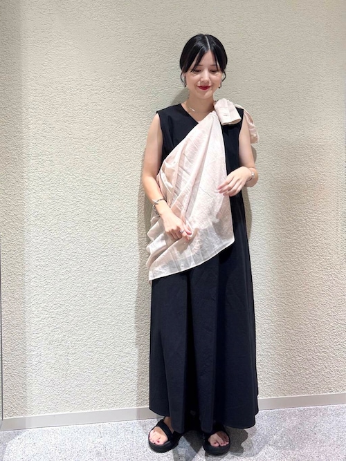バックタックワイドシャツ