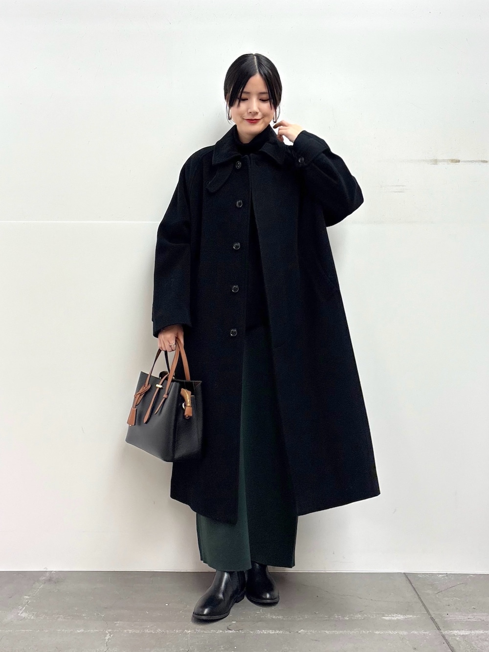 とまとコート Nikkei magazine掲載】ハイカウントコットンミドルクリフォード