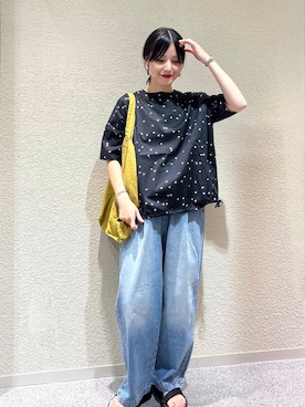「帰省コーデ」｜saoriさん（レディース・158cm）の夏コーディネート