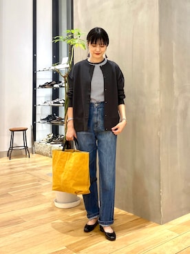 秋山 里織さん（レディース・158cm）の秋コーディネート