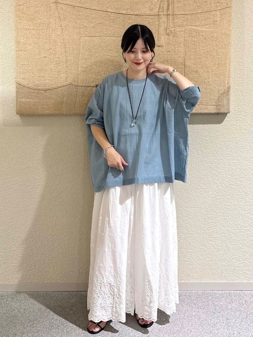 ソフトローンシアーワイドプルオーバー