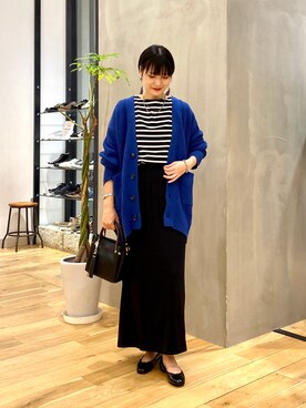 秋山 里織さん（レディース・158cm）の秋コーディネート