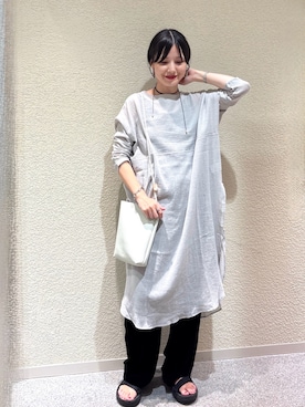 「アイテム（その他雑貨）」を使った、秋山 里織さん（レディース・158cm）の秋コーディネート