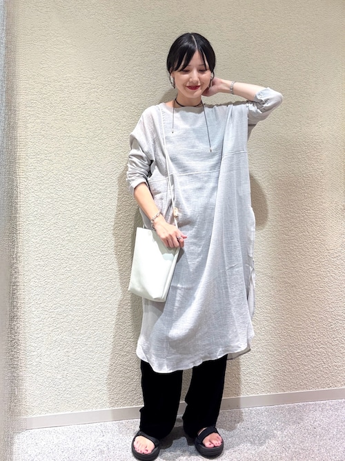 かぐれ チュニック ガーゼロングチュニック : ZOZOTOWN Yahoo!店