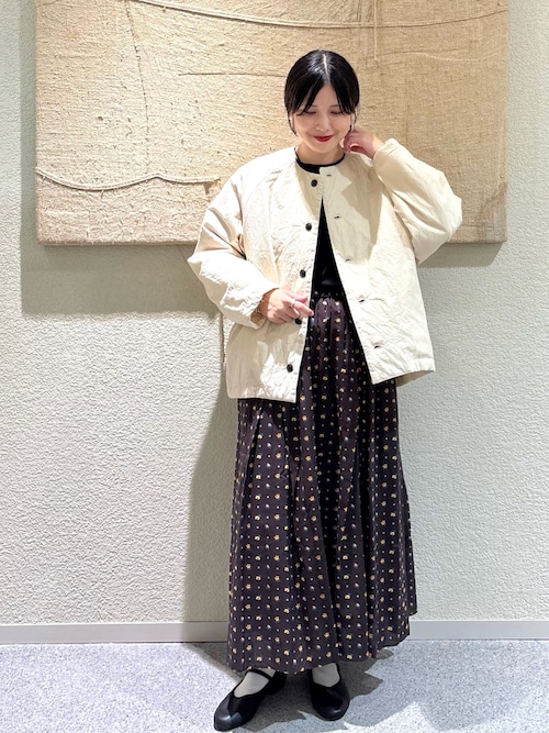 かぐれ　mimosa リバティプリントスカート かぐれ mimosa リバティプリントスカート