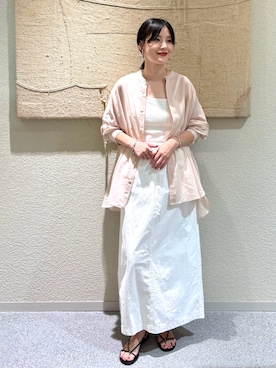 秋山 里織さん(レディース・158cm)の夏コーディネート