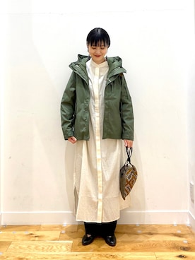 秋山 里織さん（レディース・158cm）の秋コーディネート