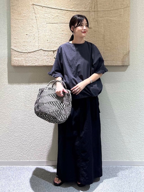 『2サイズ展開』コットンストレートスカート