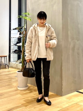 秋山 里織さん(レディース・158cm)の秋コーディネート