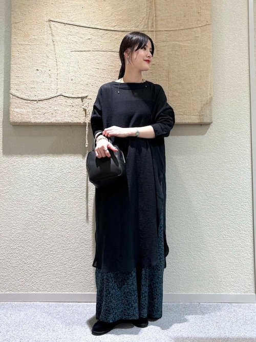 ガーゼロングチュニック(506564505) | かぐれ(KAGURE) - d fashion