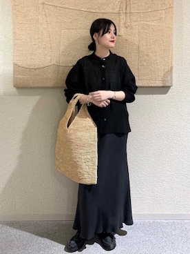 秋山 里織さん(レディース・158cm)の夏コーディネート