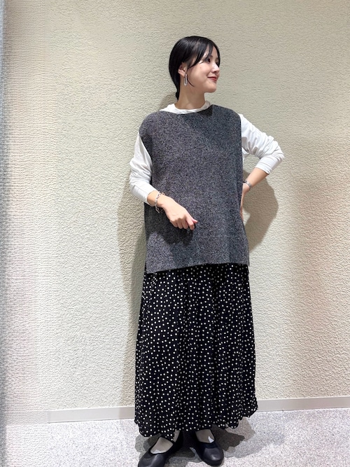 美品かぐれ ドットギャザースカート かぐれ｜ドットギャザースカート | Rakuten Fashion(楽天
