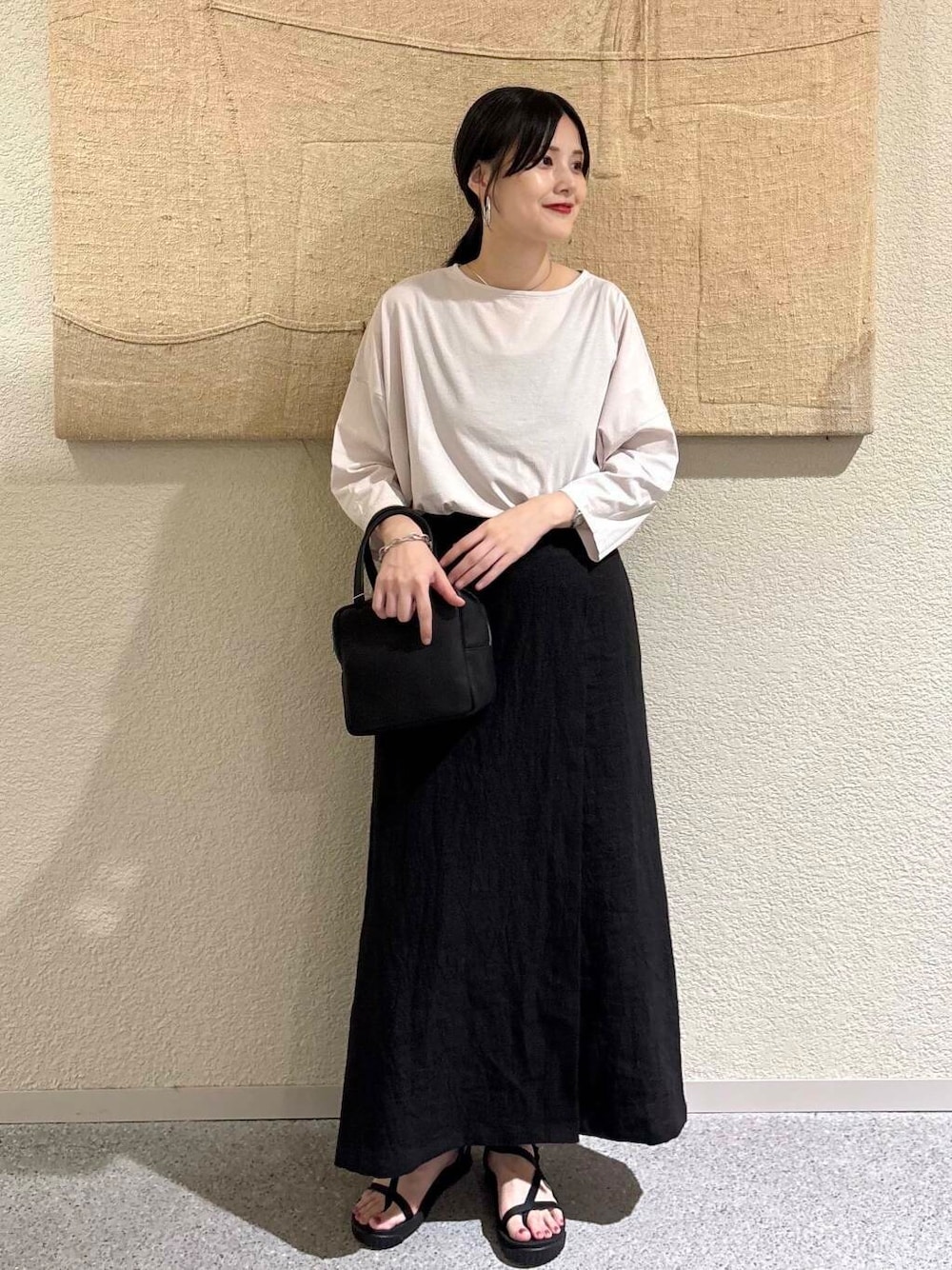かぐれ（カグレ）の「リネンラミーラップスカート（スカート）」 - WEAR