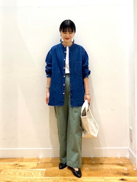 秋山 里織さん（レディース・158cm）の秋コーディネート