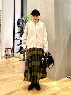 秋山 里織さん（レディース・158cm）の秋コーディネート