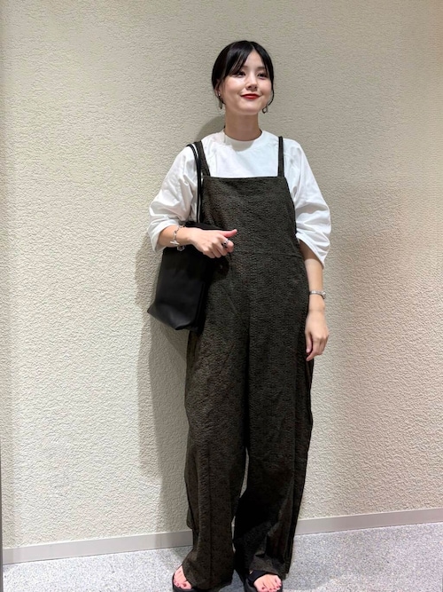 リバティプリントサロペット